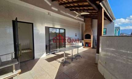 Cobertura com 2 quartos à venda na Rua Euclydes Vigneron, Itaguá, Ubatuba, 90 m2 por R$ 650.000