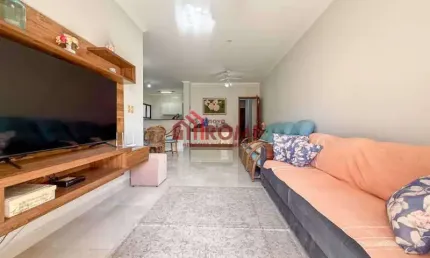Apartamento com 4 quartos à venda na rua maria cristina, acaraú, ubatuba, 128 m2 por r$ 980.000