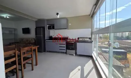 Loft com 1 quarto à venda na rua américa, toninhas, ubatuba, 45 m2 por r$ 480.000