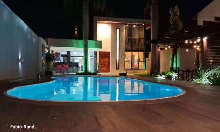 Casa para Venda em Rio das Ostras, Jardim Campomar, 5 dormitórios, 4 suítes, 5 banheiros, 3 vagas