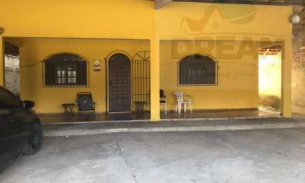 Casa para Venda em Rio das Ostras, Jardim Bela Vista, 6 dormitórios, 2 banheiros, 1 vaga
