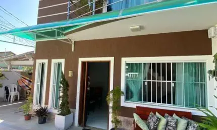 Casa para Venda em Rio das Ostras, Jardim Marilea, 4 dormitórios, 1 suíte, 3 banheiros, 1 vaga