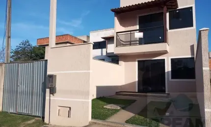 Duplex para Venda em Rio das Ostras, Residencial Rio das Ostras, 2 dormitórios, 2 suítes, 3 banheiros, 1 vaga