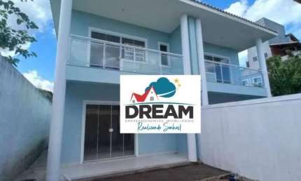 Duplex para Venda em Rio das Ostras, Jardim Bela Vista, 4 dormitórios, 1 suíte, 3 banheiros, 2 vagas