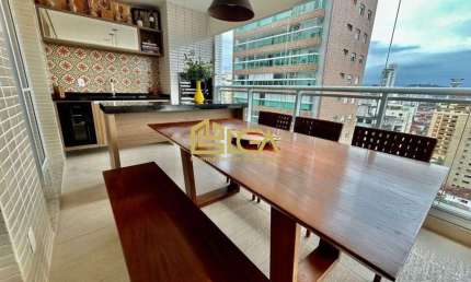 Apartamento com 3 suítes no Gonzaga, Santos - Cod: 2488