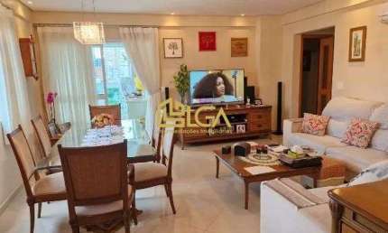Belíssimo Apartamento em Santos-Pompéia com 3 Quartos e 4 banheiros