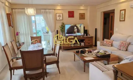 Belíssimo Apartamento em Santos-Pompéia com 3 Quartos e 4 banheiros