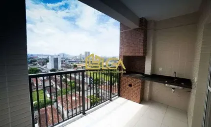 Apartamento com 3 dorms, Encruzilhada, Santos - R$ 989 mil, Cod: 2666