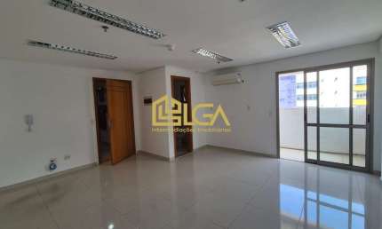 Sala comercial para alugar na Avenida Senador Pinheiro Machado, 30, Marapé, Santos