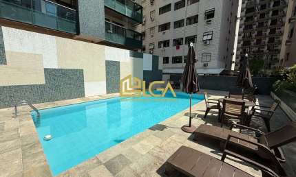 Apartamento com 2 quartos para alugar na Avenida Presidente Wilson, 108, José Menino, Santos