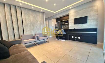 Apartamento para Locação - Ponta da Praia - Santos l Mobiliado com sacada