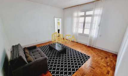 Apartamento para locação - Gonzaga - Santos l Vista mar