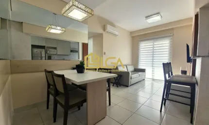 Apartamento para locação - Gonzaga - Santos l Mobiliado