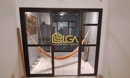 Apartamento 2dorm, 2wc, 81m vaga demarc. marapé- santos