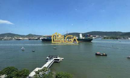Apartamento vista mar para locação - Ponta da Praia - Santos