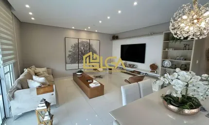 Apartamento finamente decorado a venda no Boqueirão - Santos