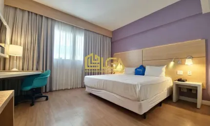 Studio mobiliado à venda no stay santos – pompeia, quadra da praia