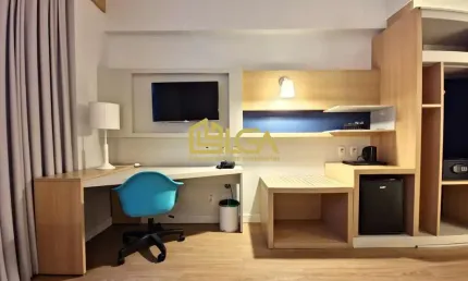 Studio Mobiliado à Venda no Stay Santos – Pompeia, Quadra da Praia