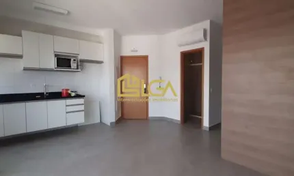 Apartamento para Locação – 1 Quarto, 2 Vagas, Vista Mar e Prédio com Lazer