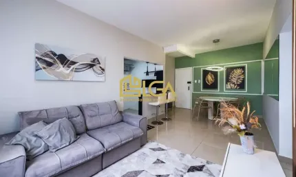 Apartamento Mobiliado para Locação – 2 Dormitórios e 86m² – Boqueirão, Santos