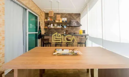 Apartamento com 3 quartos para alugar na Rua Bolivar, 74, Boqueirão, Santos