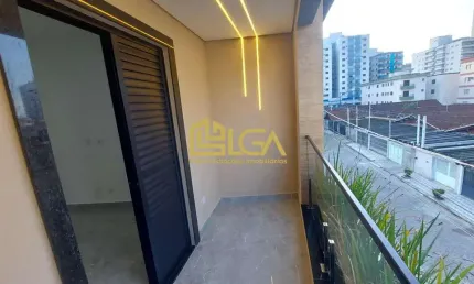 Casa em condomínio fechado com 2 quartos à venda na Rua Frei Henrique de Coimbra, 210, Aviação, Praia Grande