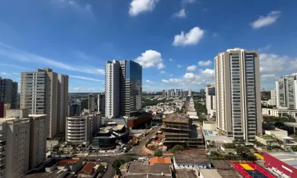 Ed. ILÊ  VERTE com 107 m² 2 suites andar alto, face sombra