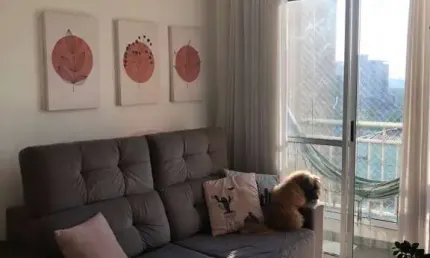 Apartamento Maravilhoso com 50 m² 2 Dormitorios e 1 Vaga de Garagen
