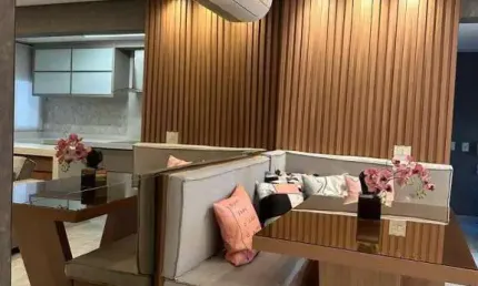 Apartamento lequartier 103 m² 3 dormitorios e 2 vagas de garagens