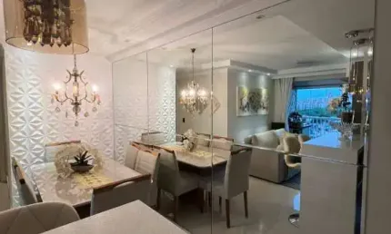 Apartamento novo, mobiliado e automatizado 2 dormitorios sendo 1 suite