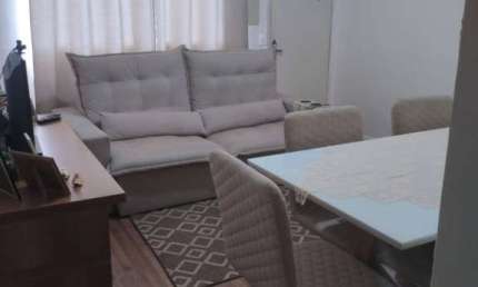 Apartamento sem Elevador com 50 m² 2 Dormitoriose 1 Vaga de Gargem