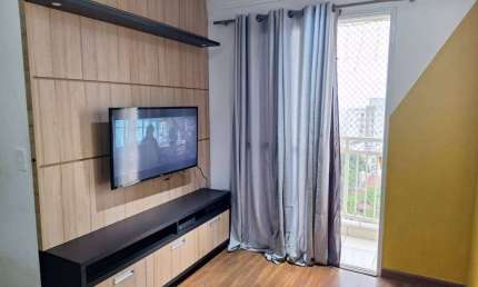 Apartamento 51 m² 2  Dormitorios sendo 1 Suite e 1 vaga de Garagem