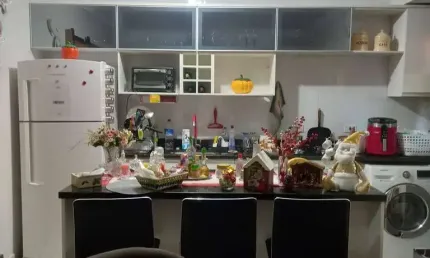 Apartamento  80 m² com 2 Domitorios e 1 vga de Garagem