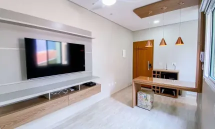 Cobertutra  sem condominio 84 m² 2 dormitorios 1 vaga de garagem