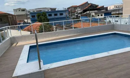 Apartamento com sacada  gourmet de 54m² com 2 dormitórios 1 vaga  garagem