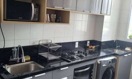 Apartamento Maravilhoso com 48 m² 2 Dormitorios e 1 Vaga de Garagem