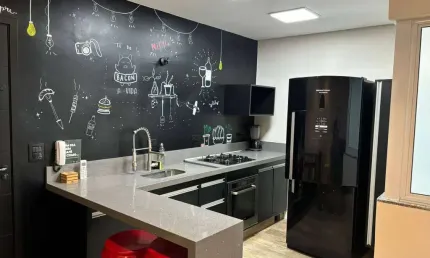 Apartamento com 59 m² 2 Dormritotios sendo 1 suite com 1 Vaga de Garagem