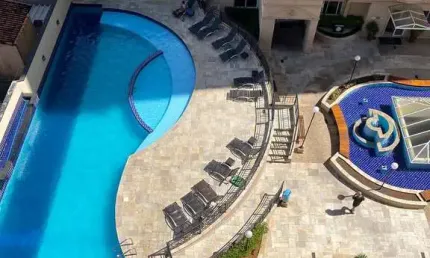 Apartamento Vista Piscina Star Life 2 Dormitorios  2 Vagas de Garagens