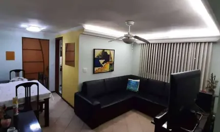 Apartamento condominio tiradentse 2 dormitorios e 1 vaga de garagem