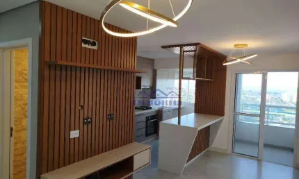 Apartamento com 2 dormitórios para alugar, 68 m² por R$ 3.799/mês - Villa Branca - Jacareí/SP
