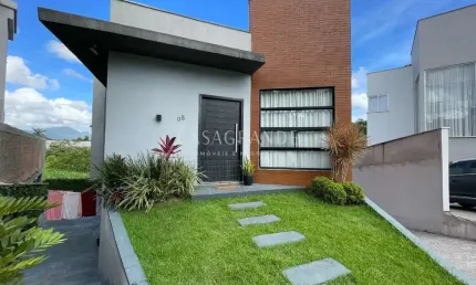Casa em condomínio fechado com 3 quartos à venda na vila nova, joinville  por r$ 1.190.000