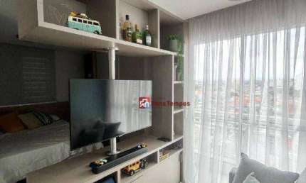 Apartamento com 2 dormitórios, com mobilia total,  à venda, 43 m² por R$ 349.000 - Vila Esperança - São Paulo/SP