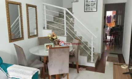 Sobrado com 3 dormitórios , 1 suite, soton, 2 vagasà venda, 101 m² por r$ 650.000 - vila esperança - são paulo/sp