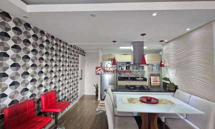 Apartamento com 3 dormitórios à venda, 74 m² por R$ 849.000,00 - Vila Carrão - São Paulo/SP