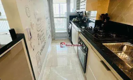 Apartamento com 3 dormitórios, 1 suite, 2 vagas, varanda gourmet à venda, 78 m² por r$ 1.190.000 - penha de frança - são paulo/sp