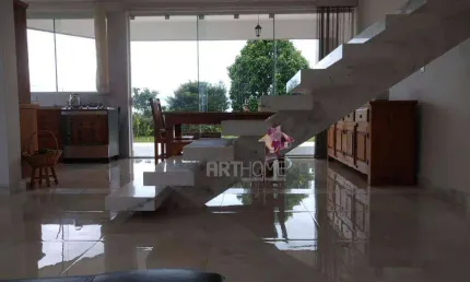 Casa com 3 dormitórios à venda, 415 m² por R$ 1.480.000,00 - Condomínio Residencial Campos do Conde - Bragança Paulista/SP