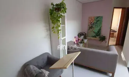 Apartamento com 2 dormitórios à venda, 40 m² por R$ 320.000,00 - Vila Scarpelli - Santo André/SP