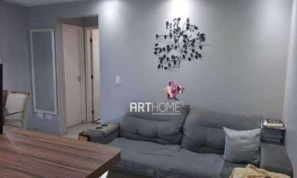 Apartamento à venda, 49 m² por R$ 320.000,00 - Vila Palmares - Santo André/SP