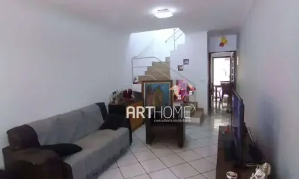 Sobrado com 2 dormitórios à venda, 85 m² por R$ 490.000 - Vila Alice - Santo André/SP