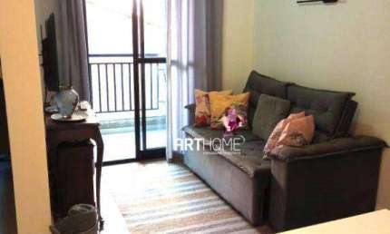 Apartamento com 2 dormitórios à venda, 53 m² por R$ 375.000 - Vila Euclides - São Bernardo do Campo/SP